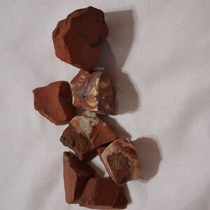 Natural Red Jasper Rough Stone Lot